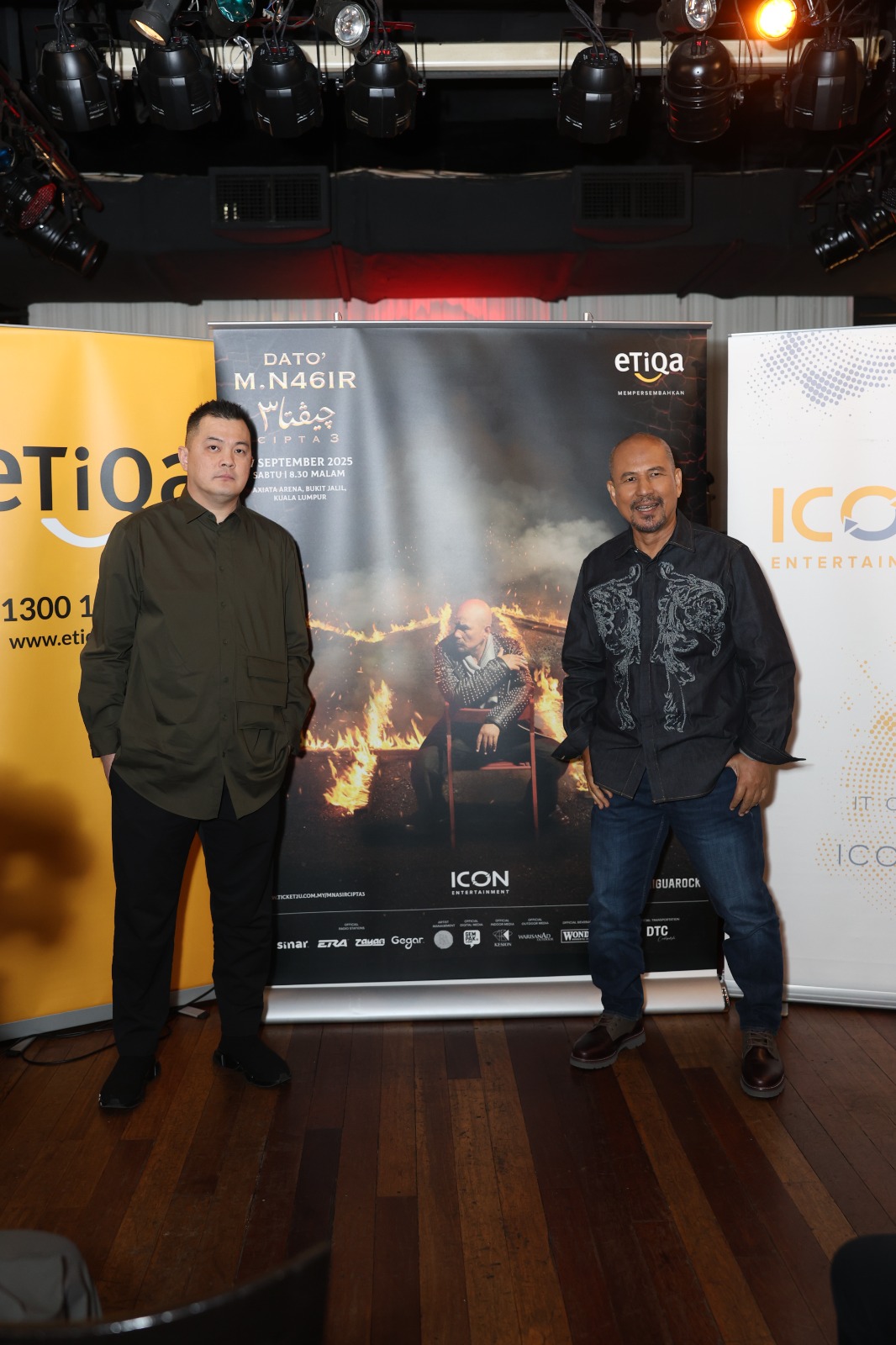 Dato ‘M.N46ir Membuat 3 Konser Trilogi Lengkap: Tonight Epic Rock Cave dengan Etiqa sebagai Mitra Strategis Utama
