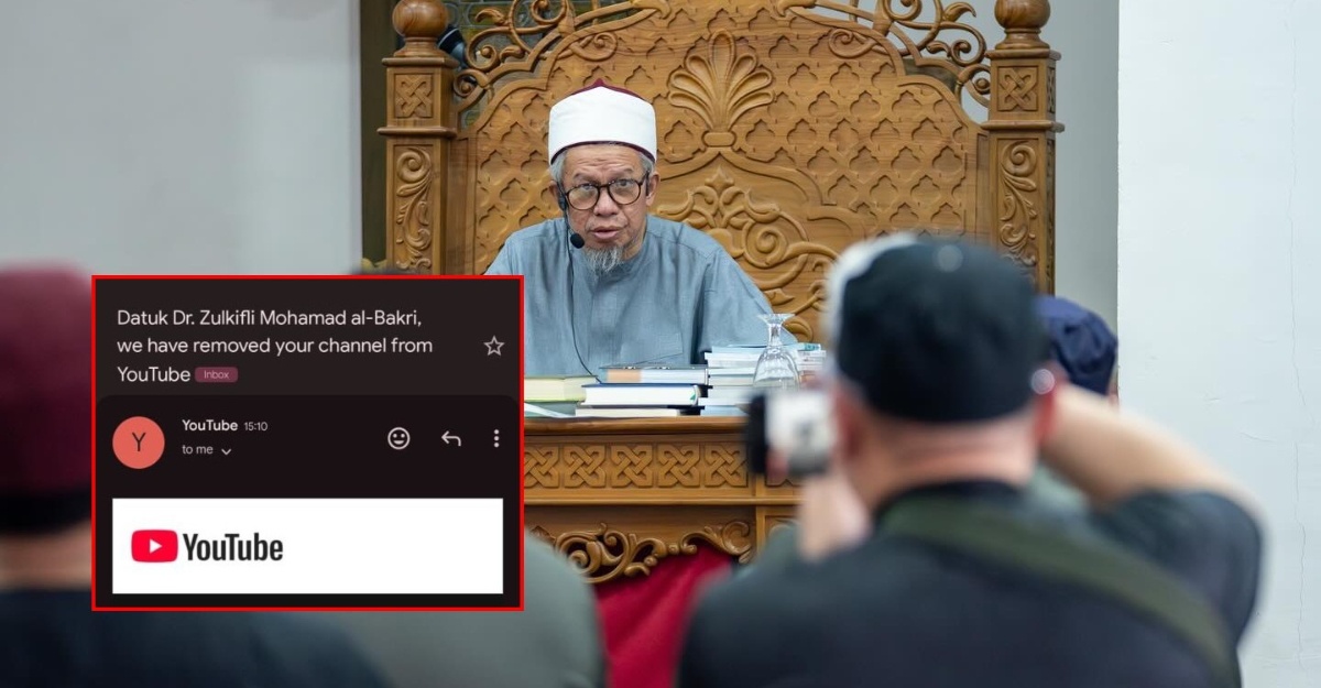 Saluran YouTube Dr Zulkifli dihapus