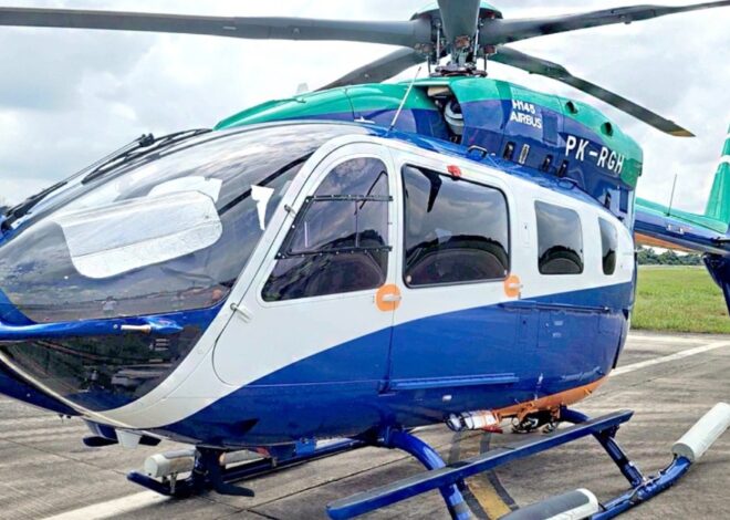 Delapan menghilang setelah helikopter terputus di Kalimantan selatan