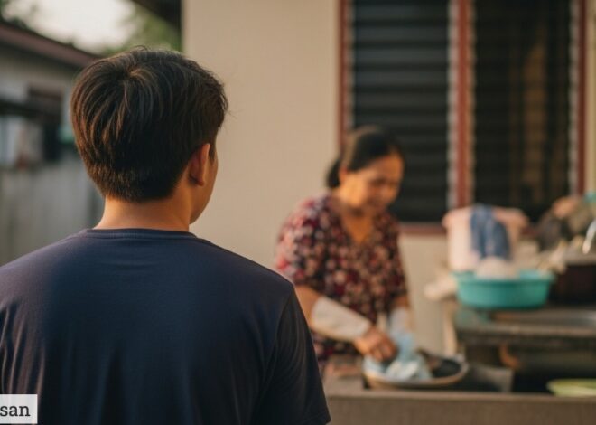 Tak tega melihat Ibu lelah bekerja sendirian, apa yang dilakukan anak ini setelah itu sungguh ‘menjadi’