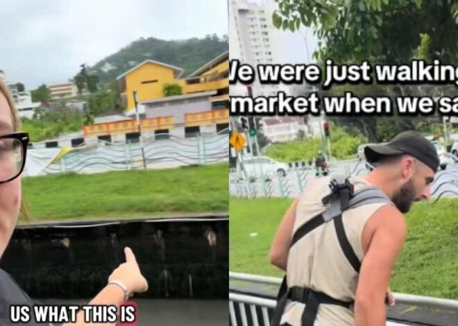 Kelakuan keluarga Mat Saleh membuat netizen Malaysia menangis