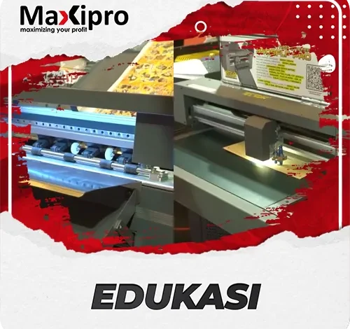 Pemotong Flatbed 5070LF VS Pemotongan Label 350SFLF Pro- Maxipro