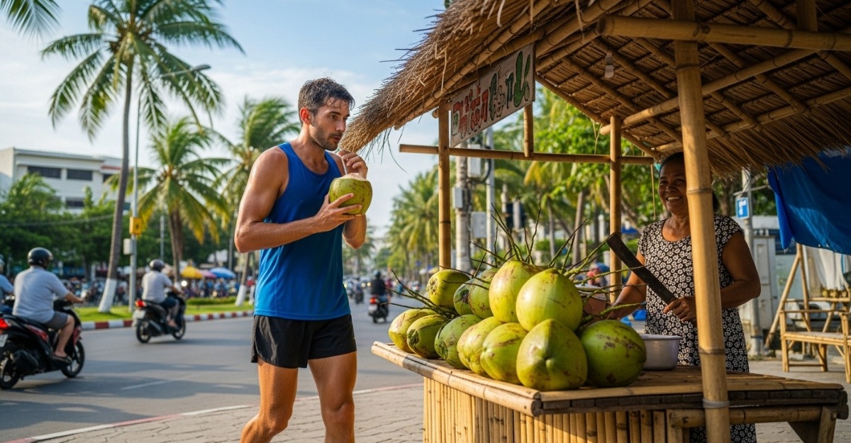 Inilah Mengapa Air Kelapa Jauh Lebih Baik Dibanding Minuman Isotonik Pasca Olahraga