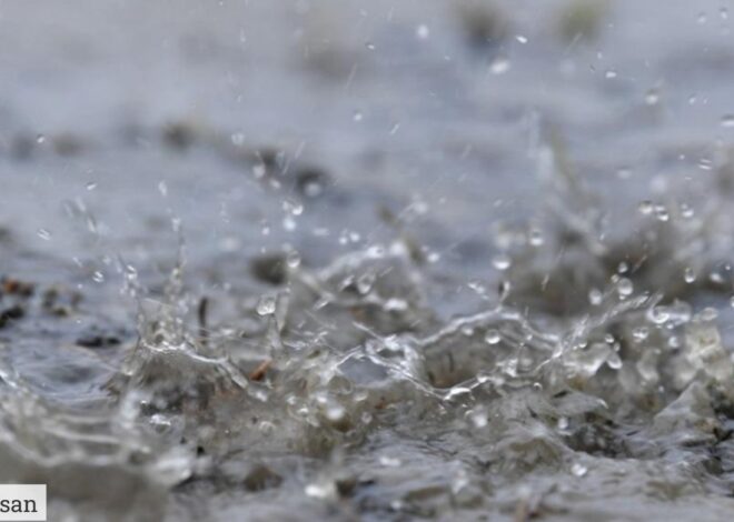 Peringatan tingkat kewaspadaan hujan terus menerus di dua negara bagian