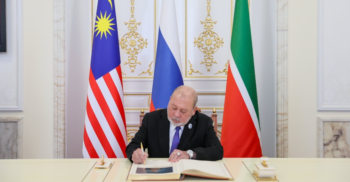 Sultan Ibrahim berharap kunjungan ke Kazan memperkuat hubungan dengan Tatarstan