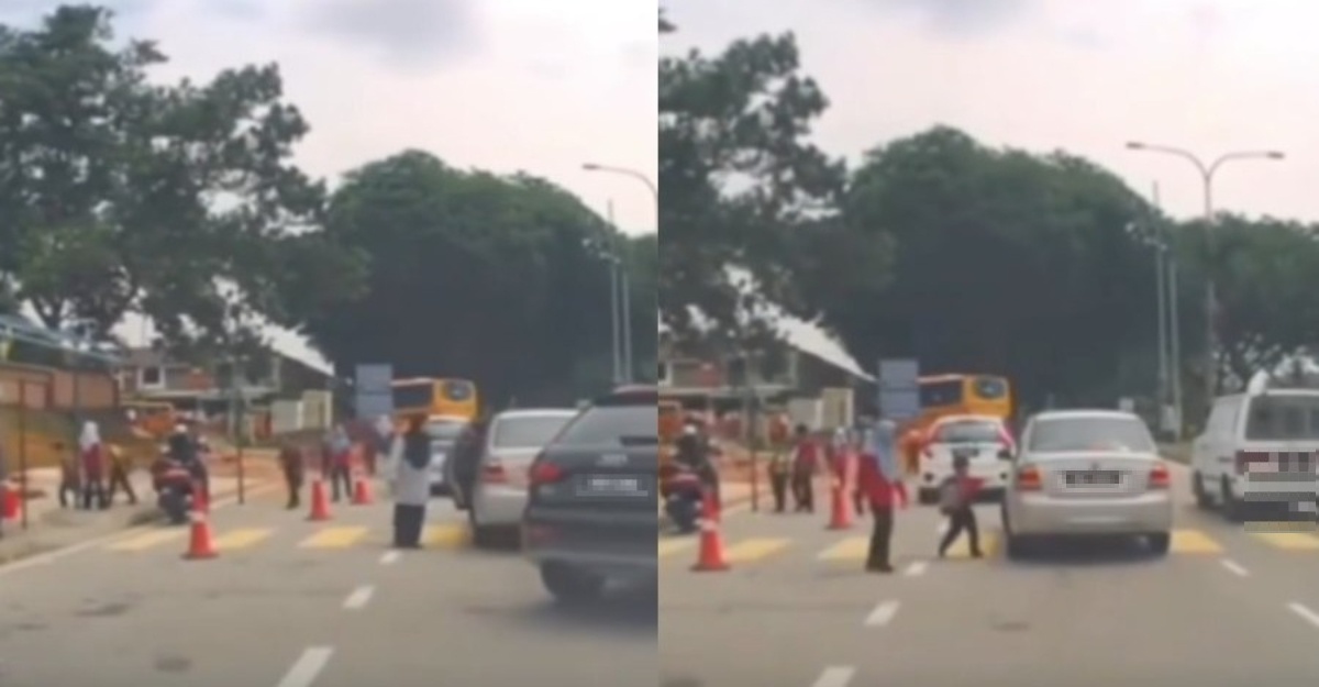 Polisi Menyelidiki video seorang siswa yang mengejar mobil di Seri Kembangan
