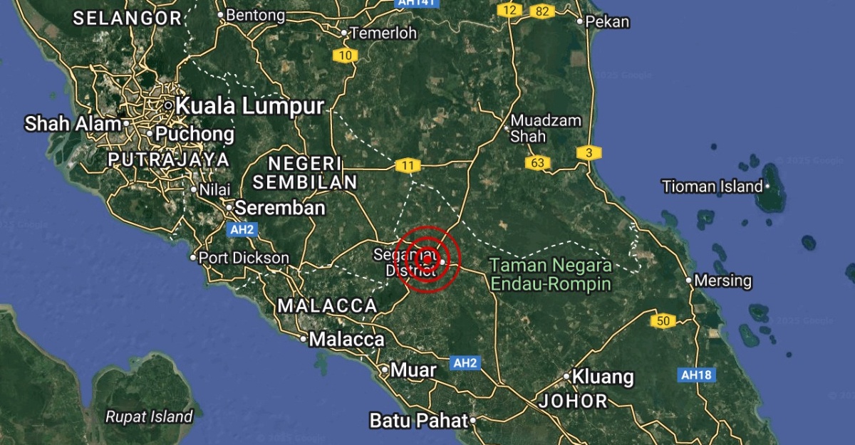 Segamat Gempa: Tidak ada kerusakan, kecelakaan fatal yang telah dilaporkan sejauh ini