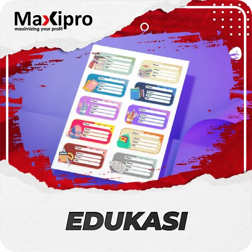 7 label stiker nama buku anak membuat Anda belajar lebih antusias