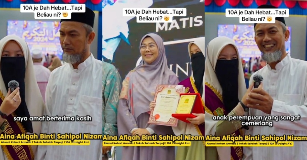 Siswa Hafizah Raih 10a SPM & Karakter Praised Karakter Berikan Pidato dalam bahasa Jepang