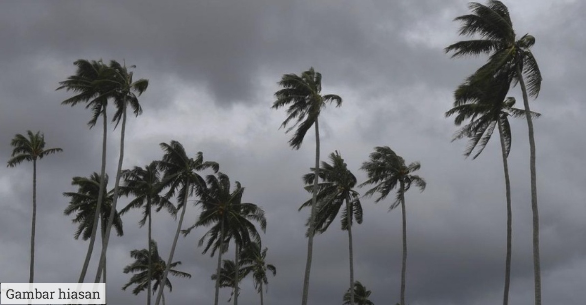 MetMalaysia Mengeluarkan Peringatan Topan Kalmaegi