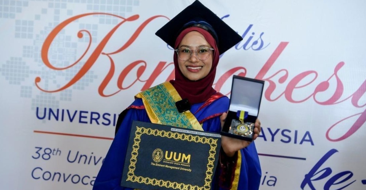 Hidup dengan Kanker Limfoma Stadium 4, Wisudawan UUM Bersyukur Hadiri Upacara Pemanggilan