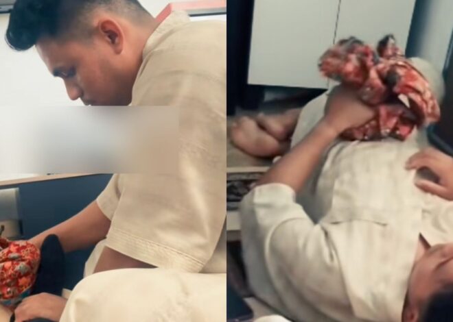 Lebih dari sesendok kuah, kelakuan suami yang menjaga istri tak cukup menghibur banyak orang