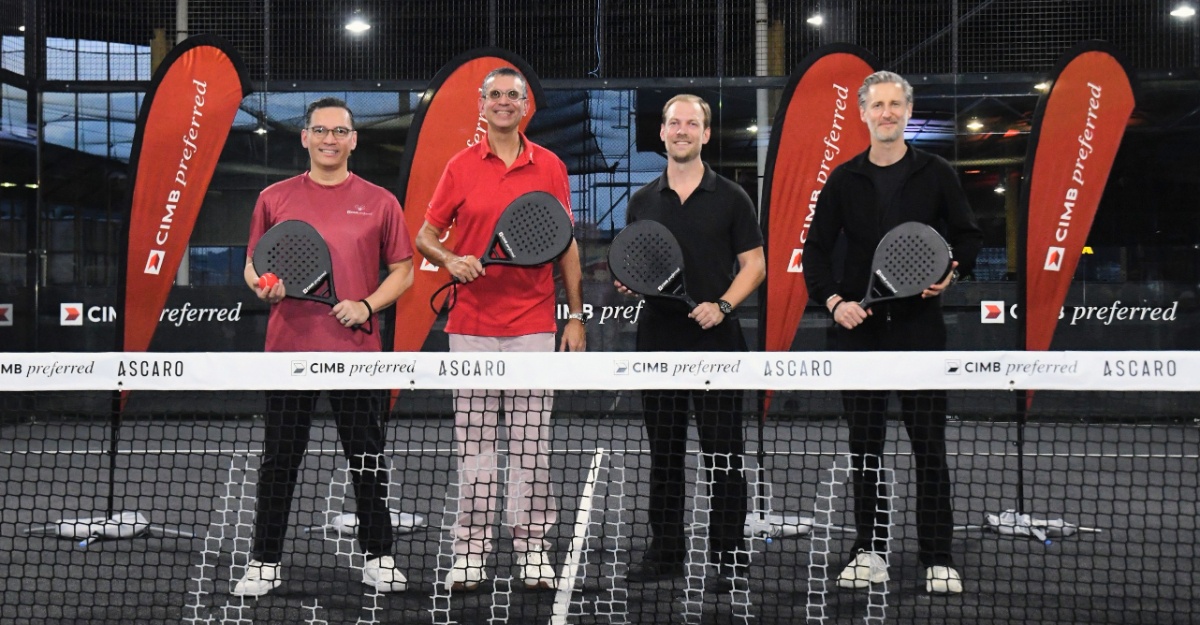 CIMB Bersama ASCARO Tawarkan Keistimewaan Eksklusif dan Umum untuk Turnamen Open Padel