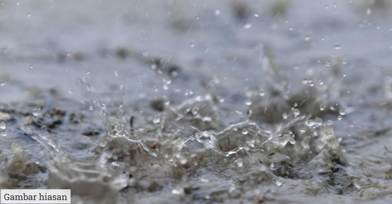 Peringatan tingkat kewaspadaan hujan terus menerus di dua negara bagian