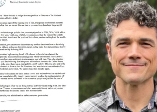 Protes Perang Iran, Pejabat Kontraterorisme AS Mengundurkan Diri