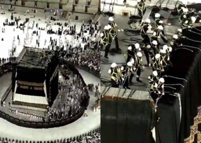 Kiswah Ka’bah Berubah Baru, Beruntung Jamaah Bisa Bersaksi di Depan Mata