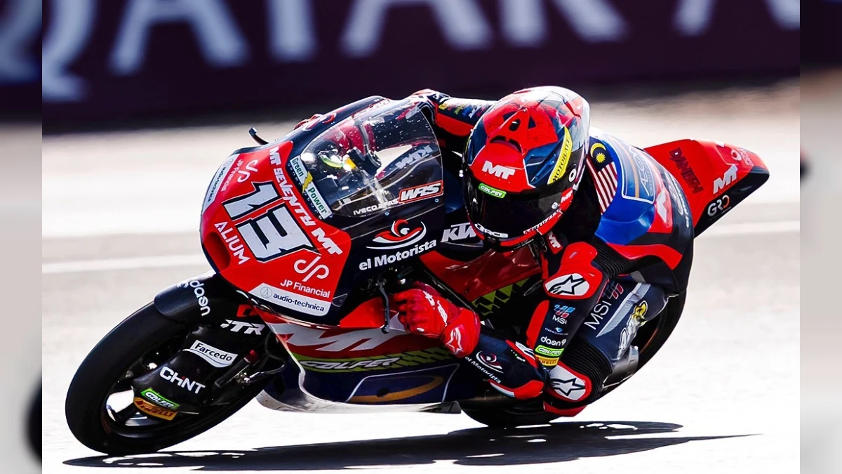 Hakim Danish Raih Tempat Ke-12 Di GP Aragon