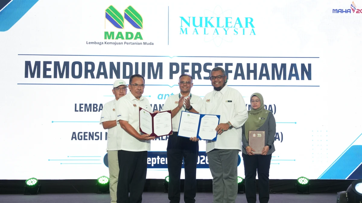 Nuklear Malaysia, MADA Perkukuh Pengurusan Air dan Industri Padi Menerusi Teknologi Nuklear