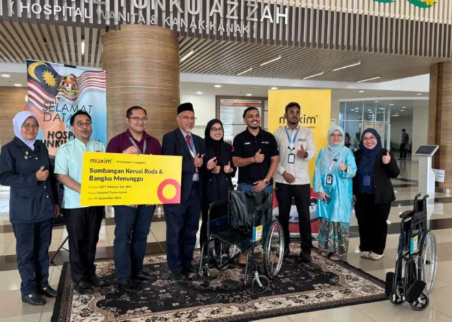 Maxim Malaysia & APAD Serah Sumbangan Peralatan kepada Hospital Tunku Azizah Menerusi Inisiatif CSR Bersama